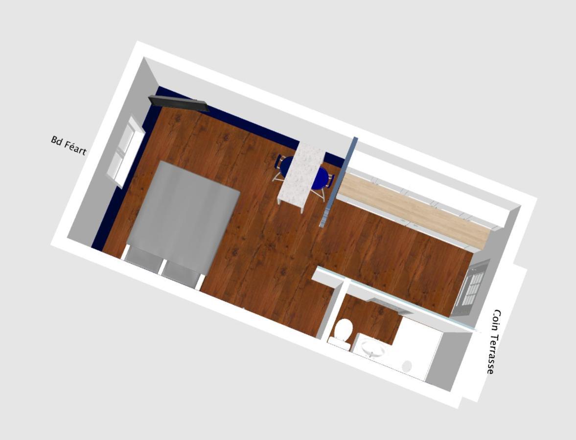 Homard & Fox, Le Feart, Studio Avec Coin Terrasse & Barbecue Dinard Exterior photo